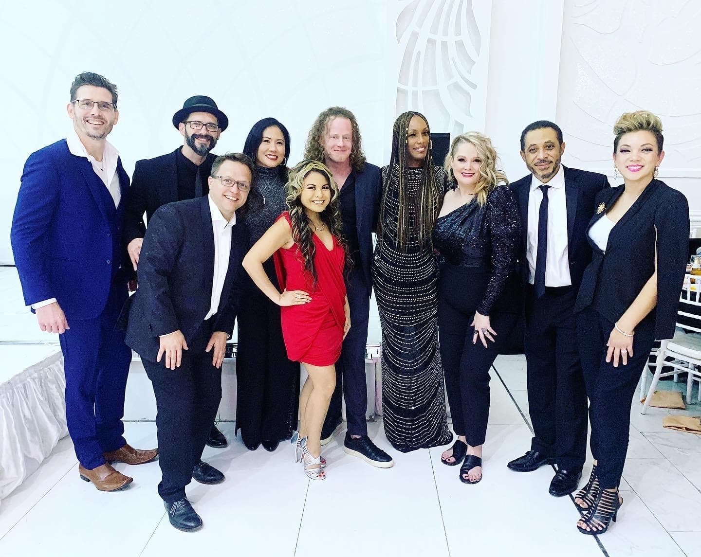 Mouseketeers on stage at the 5th Annual City Summit & Gala