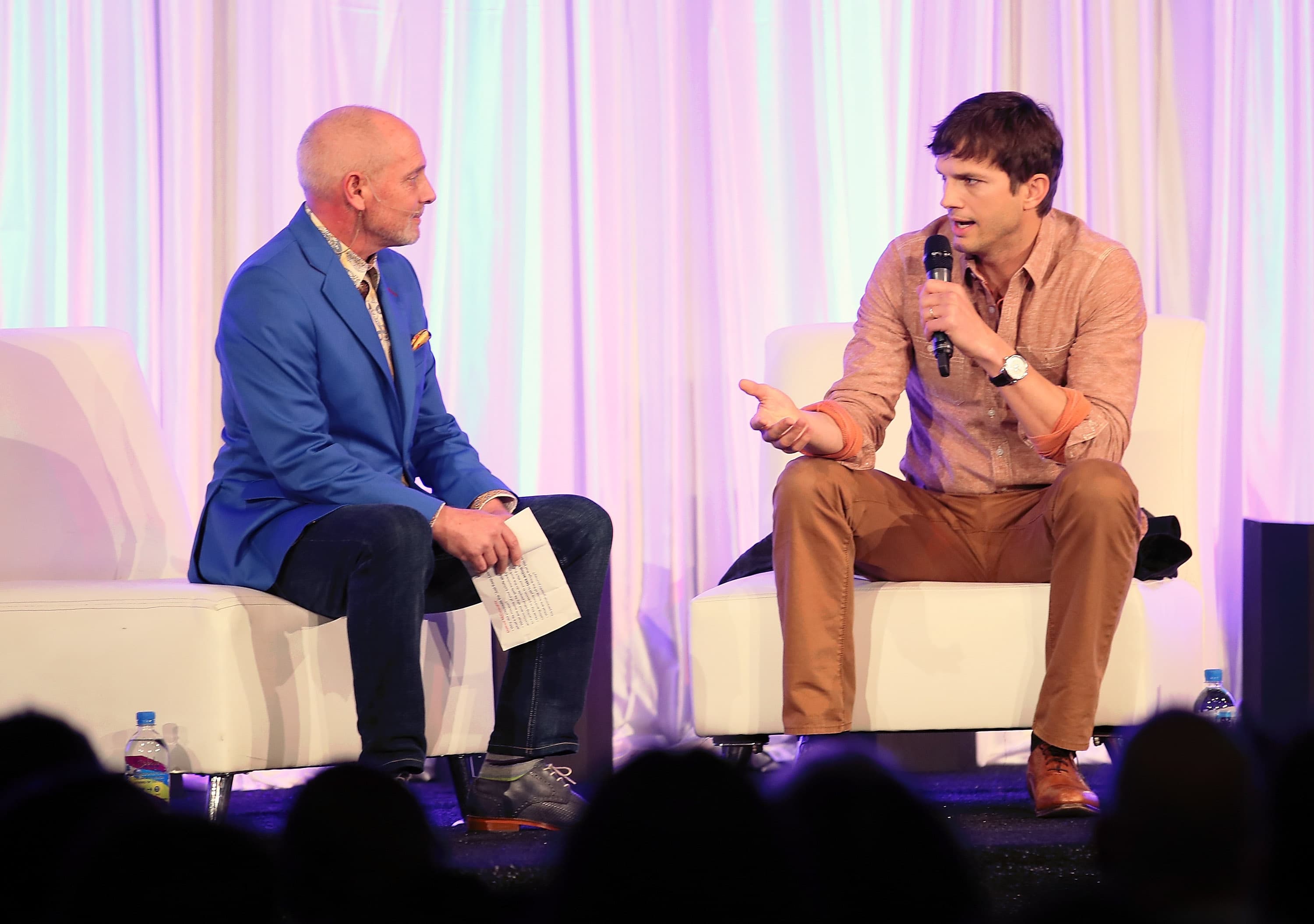 Business acceleration experiences featuring world-class speakers like Ashton Kutcher and Sir Richard Branson
