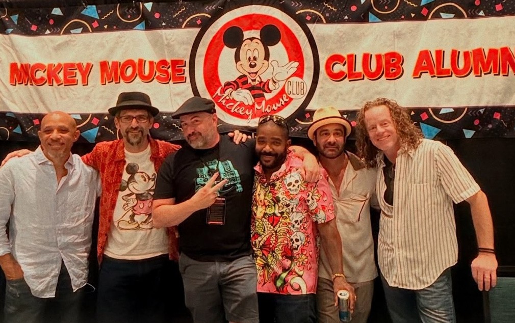 Reunited Mickey Mouse Club alumni together at the House of Mouse Expo